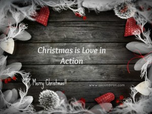 Christmas is love in action