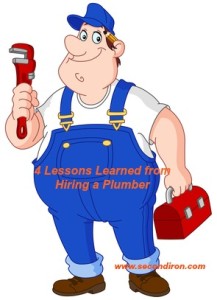Lessons from a plumber
