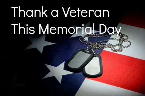 Thank a veteran this memorial day 2015, veterans
