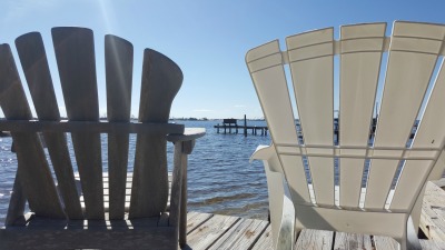 Chairs on the sound